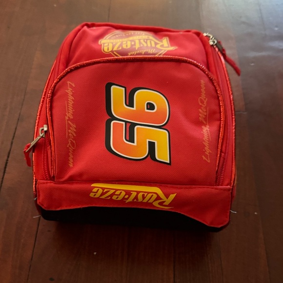 Red Rust-eze Backpack with Number 95 - Picture 5 of 7